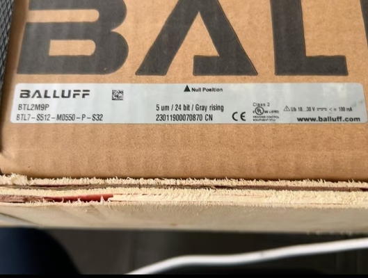 جهاز Balluff BTL7-E501-M0203-Z-S32 لتحديد مستويات النبضات الدقيقة مع دقة 10Nm ومخرج SPI الرقمي