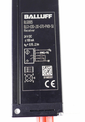 بالوف BLG0003 الرسوم البيانية BLG 1-015-210-050-PV01-SX مقياس أسود 0 ~ 10 فولت