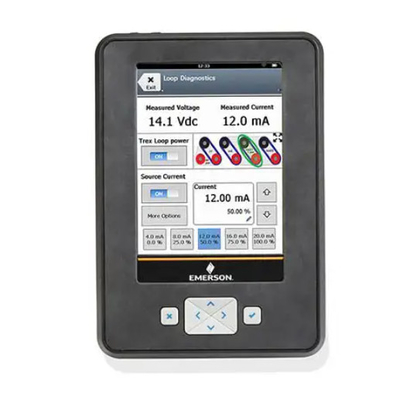 TREXLFPKLWS1S Emerson Trex Device Communicator, HART و FOUNDATION تطبيقات الحافلات الميدانية